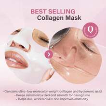 Collagen Gel Face Mask, Overnight Hydrogel Real Deep Mask Korean Skincare - Enhancing Recovery For All Skin Types And Radiance Boost, Elasticity, Hydrating, Firming - Facial Masks - View 9