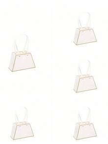 散装花束礼品袋 - 花束盒，用于装饰，纸质花卉礼品袋，带提手的花店用品，派对中心装饰，便携式散装花卉纸质礼品包装袋，适合作为2025年女性毕业礼物、婚礼生日礼物，带提手的便携式花卉包装纸袋，防水空花店盒子（经典款） - 彩色 - 查看 11