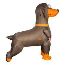 "Inflatable Clothes Exclusively For Dachshunds, Internet-Famous Funny Pet Clothes, Special Inflatable Costumes For Dachshunds, Inflatable Jackets For Holiday Performances" - Multicolor - View 3