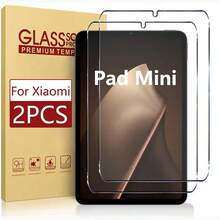 2pcs Screen Protector Compatible With Xiaomi Redmi Pad 2/Redmi Pad 2 Pro/Pad 2 Pro 5G/ Pad Mini/POCO Pad X1/M1 Tablet, 9H Hardness Tempered Glass Film, Anti-Scratch, High Clarity, Bubble-Free - Clear - View 4