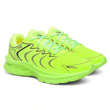 Men's Athletic Running Shoes For Gym, Sports, Running, Walking, Anti-Impact, Breathable, Soft, Ultra Lightweight - Verde - Ver 4