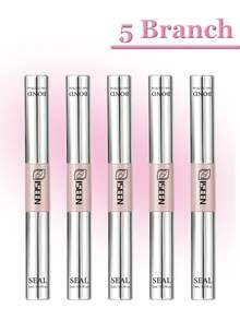 5/3/2/1件装睫毛粘合剂和封层剂，卸除剂，适用于DIY睫毛嫁接，强力睫毛胶水，二合一睫毛粘合剂和封层剂，适用于DIY睫毛嫁接，DIY睫毛工具，柔软持久的簇状睫毛胶水，全天佩戴，二合一睫毛粘合剂和封层剂，适用于DIY睫毛嫁接，睫毛胶水，睫毛胶水 - 銀色 - 查看 12