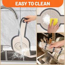 Silicone Bread Baking Mat Tray, Oval & Round Shapes, Non-Stick Reusable Bread Baking Pad, Easy Clean Dutch Oven Liner, Sourdough Baking Supplies - Light Grey - View 8