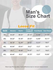 Hidkat 加大码男士户外工装裤 - 耐穿宽松版型，多口袋设计，弹性腰带带腰带环，轻便透气，适合徒步、露营和休闲穿着