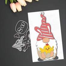 Creative Dwarf Metal Cutting Dies, DIY Scrapbooking Album And Embossing Stencil, Greeting Card Making Tool, Card Paper Cutting Crafts ,Gift Card Making Template Die Cuts.