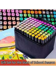 马克笔彩色套装，水彩笔刷套装，适合艺术生DIY绘画，适合返校季使用