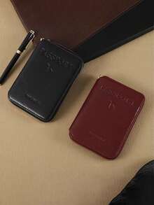 RFID Travel Passport Holder, Portable Zipper Passport Organizer, Multi-Card Holder, Multi-Functional Zipper Storage Pouch With Cover, Card Clip, ID Holder, Bank Card Wallet, Suitable For Travel, Vacation - Multicolor - View 4