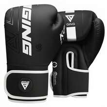 GINGPAI 适用于踢拳、综合格斗、泰拳、成人及青少年训练的拳击手套，专业格斗装备 - 彩色 - 查看 23