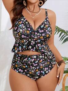 Featuring A Deep V-Neck Camisole Design That Showcases Elegant Lines, The Tailored Fit Accentuates Feminine Curves. It Is A Must-Have Item For The Beach During Christmas. - Hoa - Xem 4