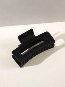 4pcs/1pc Elegant & Sweet Hair Clips, Autumn/Winter Hair Accessories, Multi-Functional Hair Claws, Square Clips, Fashionable Minimalist Square Hair Claws, Hair Styling Accessories, Non-Slip Hair Clips, Strong Grip, Suitable For Buns And Retro Hairstyles, Applicable For Daily Hairstyles, Beach, Vacation, Elegant & Stylish Claw Clips, Casual Hair Clips - Multicolor - View 13