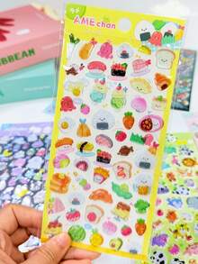 3D Candy Stickers Arts & Crafts, Cute Pet Diamond Gem Crystal Children's Handmade Decorative Stickers, Christmas/Thanksgiving Holiday Birthday Gifts For Kids - Multicolor - View 10