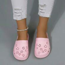 女士家居拖鞋 - 淺粉色 - 查看 2