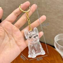 Bộ 1/5 hộp đựng lông chó trong suốt, có thể dùng làm mặt dây chuyền, móc khóa, vật trang trí tưởng niệm, quà tặng kỷ niệm, phù hợp cho các giống chó Westie, Golden Retriever, Corgi, Samoyed, Shiba Inu, Bichon Frise, Pomeranian, French Bulldog, chó Trùng Khánh Trung Quốc và các giống chó khác. - Trong sáng - Xem 17