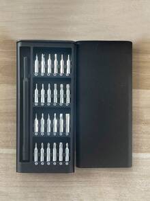 1 Pc 25-In-1 Precision Screwdriver Set, [Bearing Steel] Small Screwdriver Professional Magnetic Mini Repair Tool Kit For Phone, Computer, Watch, Laptop, Game Console, Eyeglass, Electronic - Multicolor - View 6