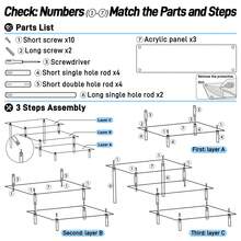 1pc Acrylic Multi-Tier Storage Rack, 1-5 Layers Shelves, Tiered Display Stand For Perfume, Skincare, Cosmetics, Suitable For Living Room, Bathroom, Bedroom, Home Decor , Makeup Room Decor - Black - View 9