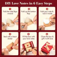 30/60 chiếc phong bì mini có hình trái tim dán sẵn - Phong bì tự dán dùng cho thư tình, thiệp Valentine mini, thích hợp cho Giáng sinh, đám cưới, lễ đính hôn - Món quà lãng mạn ngọt ngào dành cho bạn trai/bạn gái (30 chiếc hoặc 60 chiếc) - Nhiều màu - Xem 4