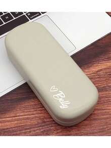 Customized Leather Eyeglass Case, Eyeglass Case For Women Man, Leather Glasses Case Hard Shell Sunglasses Case , Glasses Protection Case,4 Colors To Choose From, Including Purple, Black, Blue, Beige,Easy To Carry When Going Out, Suitable For School, Home, And Work,Students, Workers, And The Elderly Can All Use It, ,Colorful,Cute,Adorable,Funny,Kawaii,Y2K,Stylish,Unisex,Casual,Custom,Personalized,Unique,Customized,Ideal Gifts For Him,Ideal Gifts For Her,Her,Boyfriend,Girlfriend,Family,Friends,Children,For Anniversaries,For Valentine's Day,For Mother's Day,For Birthdays,For Children's Day,For Father's Day,For Graduation,For Weddings,For Housewarming - Multicolor - View 5