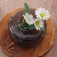 1个创意INS风彩色玻璃花瓶，香薰瓶，桌面摆件，家居装饰，个性化水培花盆 - 彩色 - 查看 3