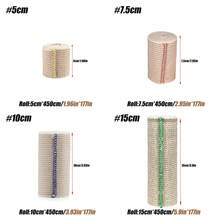 4 Rolls Elastic Bandages - Compression Wrap Bandages, Suitable For Wrist, Calf, Ankle And Foot, Gym Accessories, Sports Bandages, Athletic Tape - Multicolor - View 9