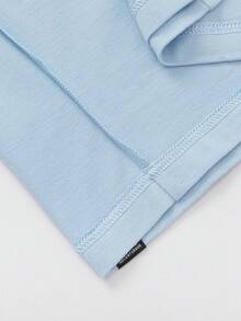 Balabala Camiseta de manga larga para niños, camiseta de primavera de algodón de secado rápido 2026 - Tono café azul - Ver 8