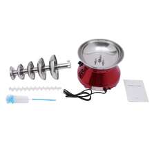 CNCEST Professional 5-Tier Stainless Steel Chocolate Fountain Machine For Parties, 230W Powerful Motor, 7lbs Large Capacity, Adjustable Temperature Control Melting Heater For Hot Chocolate, Nacho Cheese - US B Type Plug(110-127V) - View 12