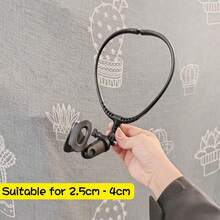 Hands-Free Neck Hanging Microphone Stand With Adjustable Clip - Made Of ABS Material, Ergonomic Design, Suitable For Stage Performers, Speakers And Musicians - Hands-Free Microphone Stand