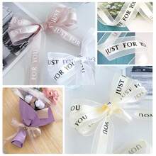 Just For You Ribbon For Gift Wrapping, Wedding Decorations, 2.5cm(0.98in), 45m(49 Yard), For Balloons, Sewing, Floral,1 Roll - one-size - View 8