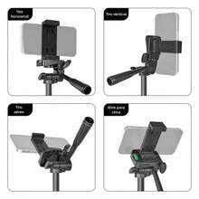 Professional Tripod For Camera And Cell Phone + Bag And Tripod For Cell Phone - 2 Kit - View 5