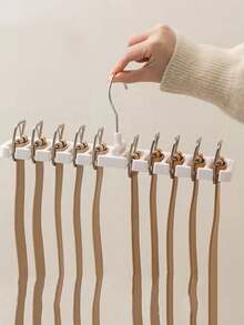 This Multifunctional Belt Organizer, Belt Hanger And Bag Hanger Can Store Ties, Scarves And Other Accessories. It Is Suitable For Gender Reveal Parties, Birthdays, Weddings, Gatherings, Bathroom Storage Hooks And Closet Organization. It Is The Perfect Gift For Colleagues, Friends And Family, And An Ideal Choice For The Back-To-School Season. - Black - View 4