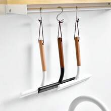 浴室刮水器，多功能硅胶刮刀清洁器，适用于淋浴房、窗户、厨房玻璃清洁工具