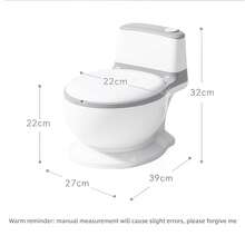 1个儿童仿真小马桶，幼儿男女宝宝小便训练器，家用便盆椅