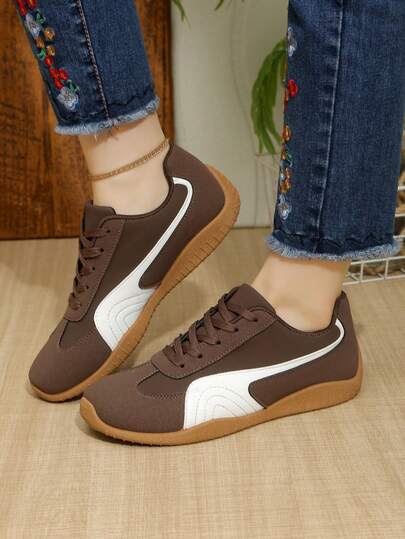 Giày thể thao nữ nhẹ, thoải mái, kiểu dáng thường ngày, mẫu mới năm 2025.