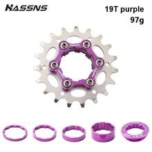 HASSNS 套件 K7 自行车单速飞轮 HG 13T-22T 自行车单速飞轮，适用于 AM BMX 土坡车 8-11 速 - 彩色 - 查看 14