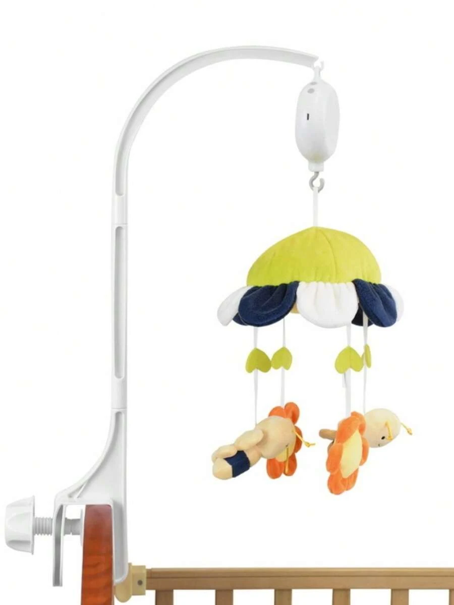 1 st hållare för babysängsmobil, klassisk klockhållare i plast för babysäng, universellt mobilställ för babysäng, enkel att installera, lämplig som dekorationsställ vid sängkanten|Enkel att installera|Enkel att montera - Multifärgad - Visa 1