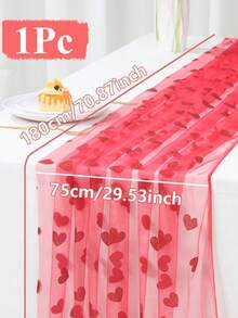Khăn trải bàn lưới họa tiết trái tim màu đỏ và hồng, kích thước 183cm x 180cm, khăn trải bàn lưới họa tiết trái tim màu đỏ và vàng cho ngày Valentine, thích hợp trang trí tiệc Valentine, bữa tối lãng mạn dưới ánh nến, đám cưới, kỷ niệm, tiệc sinh nhật. - Nhiều màu - Xem 12