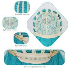 绿色假发 Cosplay 绿松石色假发 双马尾假发，长款绿色洛丽塔假发 万圣节服装 - 青碧色 - 查看 4