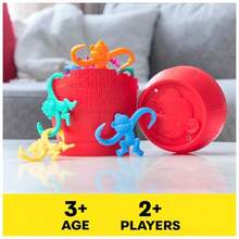 Barril de Monos Juego Retro de conectar Piezas para Toda la Familia con Aspecto renovado Juegos para niños en Edad Preescolar a Partir de 3 añosDiversión infantil, juegos felices, imprescindibles para los niños - como en la foto - Ver 3