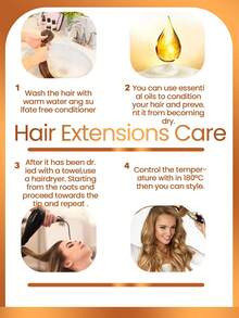 Human Hair Clip In Hair Extensions Silk Straight Double Weft Hairpiece Natural Clip In Full Head Hair Extensions #4P613 #Gray - Multicolor - View 8