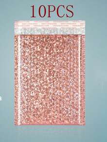 10pcs/Set Laser Rose Red Envelopes, Waterproof Courier Bags, Bubble Mailers - Multicolor - View 17