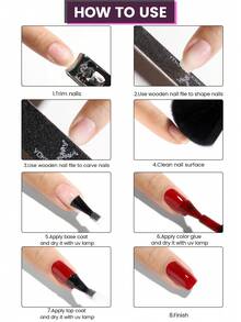 YOKEFELLOW 3/6/10pcs Straight Wooden Nail Files 100/180 Grit Black Professional Reusable Emery Boards, Manicure Tool Suitable For Both Acrylic And Natural Nails, Manicure Pedicure Tool For Women Girls Salon Home Use - Black - View 9