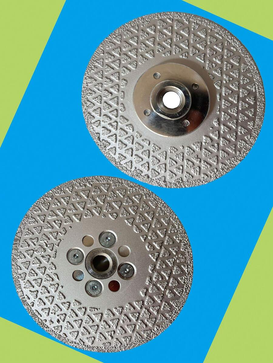 Stone Cutting Discs, Grinding Discs, Glass Cutting Discs, Brazing Cutting Discs, Sintered Mesh Discs, Sharp And Wear-Resistant, Smooth And Effortless Cutting, Clean And Neat Cuts - Multicolor - View 1