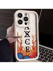 Fast EU Shipping (DE & ES) One Piece Phone Case, Compatible With Various Models Including 17, 16E, 16, 15, 14, 13, 12, 11 Mini, Pro, Max, Air, X, XR, XSMAX, 8 And 7 Plus, Made Of Soft TPU Material, Provides Shockproof Protection,  Phone Case - 白色 - 查看 6