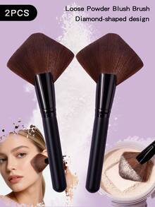 Face Brushes - Black - View 2