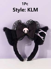 Sanrio 1Pc Hello Kittys Headband Cartoon Kuromi My Melody Sweet Fashion Anime Bow Headband Dress Up Party Gift - Multicolor - View 10