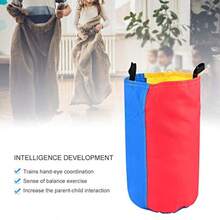 ZJchao Bolsas de Carreras Potato Sack Race Bolsas Juegos de Carreras de Sacos Sacos de Papas Bolsas de Carreras para Niños Deportes al Aire Libre Entrenamiento Divertido JuegoDiversión infantil, juegos felices, imprescindibles para los niños - Multicolor - Ver 3