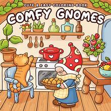 可爱的小矮人涂色书，有趣的矮人世界，温馨的春天，24 页放松涂色，珍珠纸工艺，很棒的情人节礼物，返校礼物，复活节礼物，文具，办公用品。 - 彩色 - 查看 8