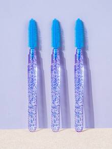 3pcs/6pcs Silicone Eyelash Brush, Silicone Eyelash Comb, Soft Curved Design Fits Eye Area Without Pricking, Groom & Apply Mascara Makeup Tool - Multicolor - View 13