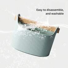 1pc Coffee Knock Box With Removable Tamping Rod - Shock-Proof Anti-Slip Espresso Grounds Knock Box, Durable Coffee Grounds Container, Suitable For Home And Restaurant - Multicolor - View 4