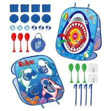 Generico Juegos De Sacos De FrijolesJuego De Lanzamiento De Bolsas Juego Interactivo De Cornhole con Tablero para Exterior Juguetes Unisex Actividades Al Aire Libre Cumpleaños Camping Picnic PatioDiversión infantil, juegos felices, imprescindibles para los niños - 1 juego - Ver 2