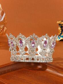 精致的公主皇冠、闪耀的新娘婚礼头饰皇冠以及可调节的新娘装饰头饰配饰